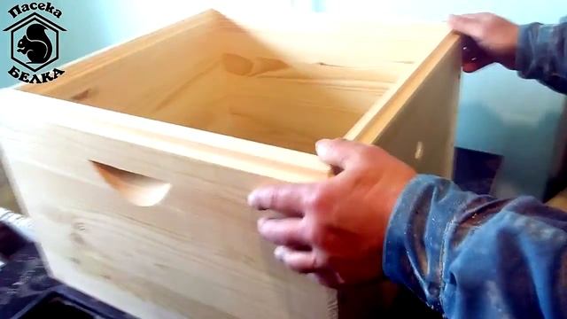 Этапы создания улья: №10 - Сборка корпусов ульев смотреть онлайн