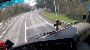 На фуре в Сочи! 20 тон через перевал!