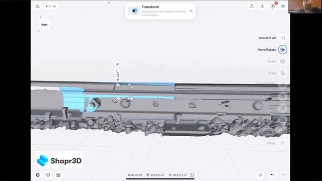Part 2: Artec Cloud x iPad for Reverse Engineering (Scan to CAD) смотреть онлайн