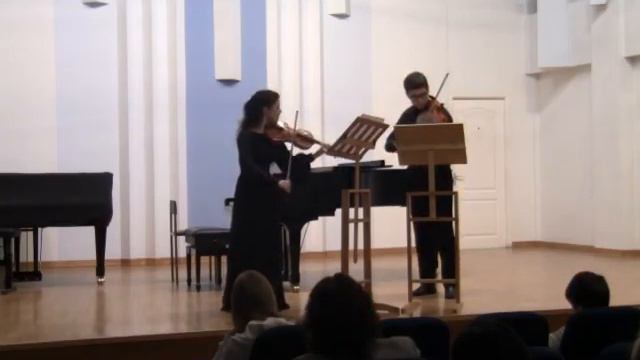 Ян Калливода Дуэт для скрипки и альта