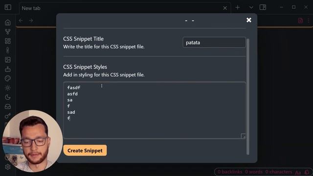 4 maneras de crear snippets de CSS en Obsidian смотреть онлайн