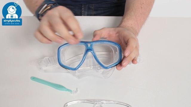 TUSA Ceos Mask Lens Replacement - Www.simplyscuba.com