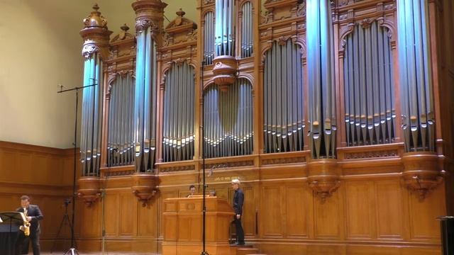 Любовь Шишханова- орган, Леонид Друтин - саксофон смотреть онлайн