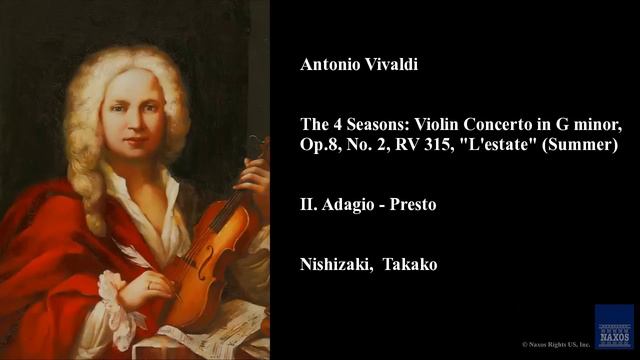 Antonio Vivaldi, II. Adagio - Presto смотреть онлайн