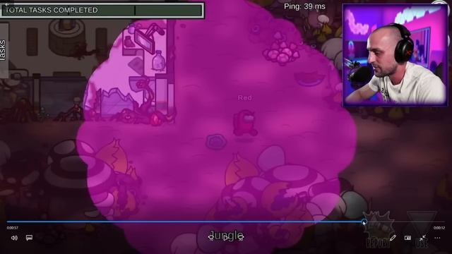 ?ОБЗОР НОВОЙ ГРИБНОЙ КАРТЫ В АМОНГ АС - ФАНГЛ ИЛИ ДЖУНГЛИ смотреть онлайн