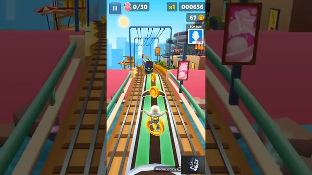 Обзор игры Subway Surf смотреть онлайн