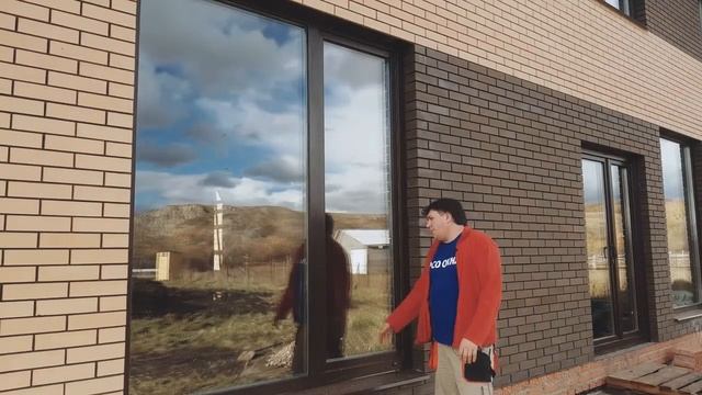 Ламинированные панорамные пластиковые окна VEKA softline 82 Установка остекления в частном доме смотреть онлайн