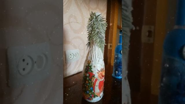 Хобби моей любимой. Новогодние шары, праздничные бутылки! Даже свадебные! смотреть онлайн