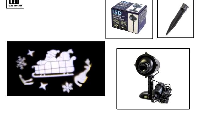 Новогодний уличный лазерный проектор X-Laser XX-XZ-2005 смотреть онлайн