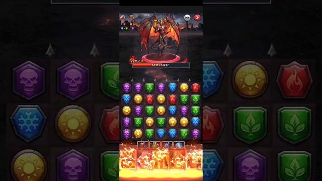 Mythwars Puzzles: БААЛ, прохождение, ПОСЛЕДНИЙ БОСС 1 сезона. смотреть онлайн