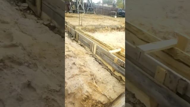 Опалубка под ленточный фундамент 12-7м смотреть онлайн