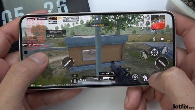 Samsung Galaxy S23 PUBG Mobile Gaming test | Snapdragon 8 Gen 2, 120Hz Display смотреть онлайн