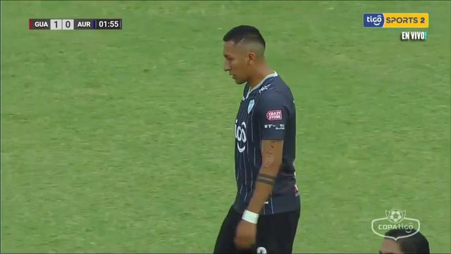 #CopaTigo🏆 ⚽ Juan Carlos Montenegro se escapó por derecha y definió cruzado para abrir el marcador. смотреть онлайн