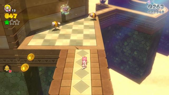 Super Mario 3D World - Conkdor Canyon World 2-1 смотреть онлайн