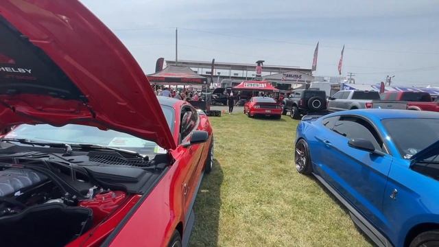 2024 Mustang Dark Horse & TONS of MUSTANGS At Ford Nationals! смотреть онлайн