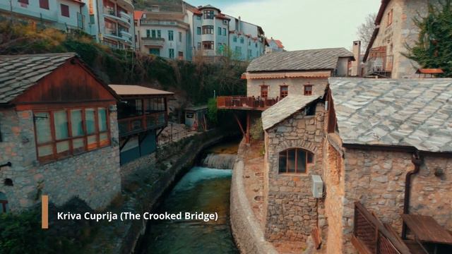 Mostar, Bosnia and Herzegovina | Holiday Travel Video | Stari Most & water flowing from a cave! смотреть онлайн