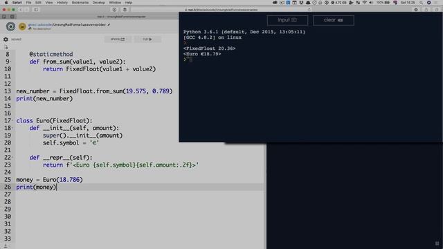 video4 8 More @classmethod and @staticmethod examples смотреть онлайн