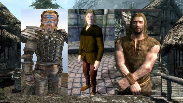 Skyrim NPC Facelifts - Skyrim Mod Skit смотреть онлайн
