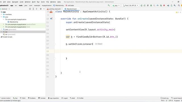 Action Listener-Logcat-Toast-Intent-Emulator смотреть онлайн