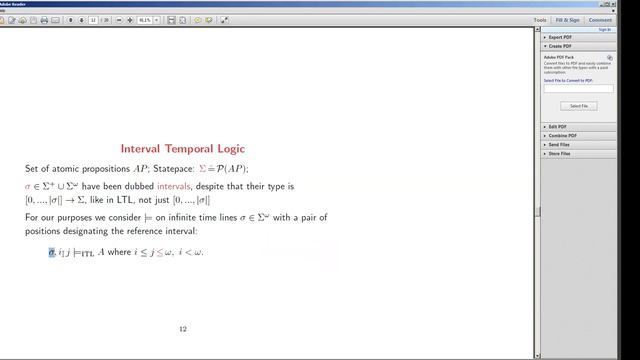 An Application of Separation in Discrete Time ITL to Branching Time. D. Guelev. Algebra-Logic. Sofi смотреть онлайн