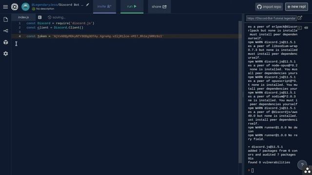 Creating A Discord Bot In Javascript #1 - Setting Up смотреть онлайн