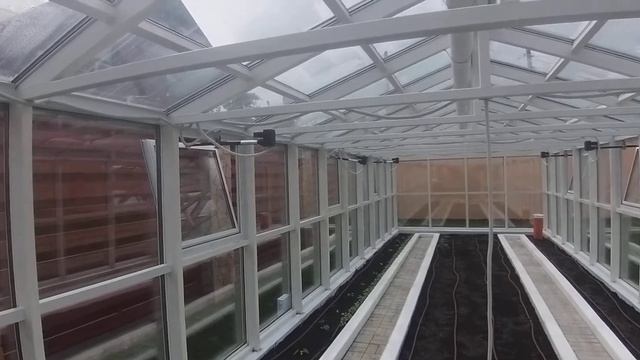 Стеклянная теплица 4х12м. ПП Тепличник. Посещение объекта. Краткий обзор. смотреть онлайн