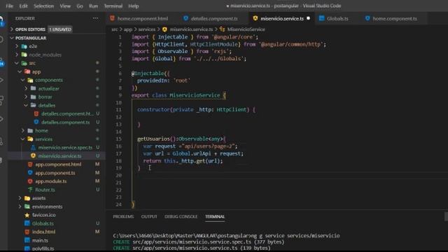 Servicios ,HttpClient y AJAX en Angular смотреть онлайн
