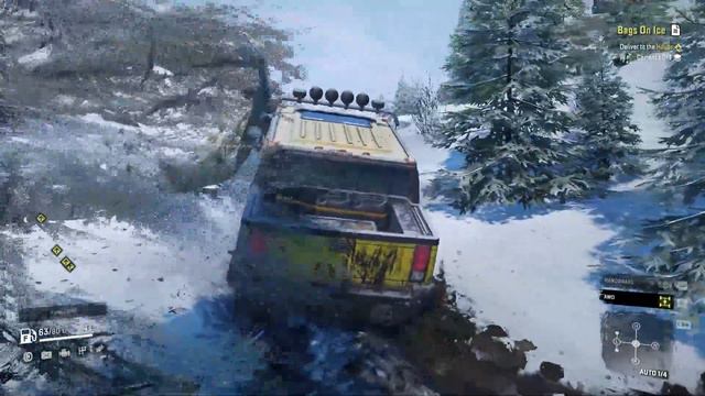 SnowRunner | Hummer H2 | Offroading смотреть онлайн