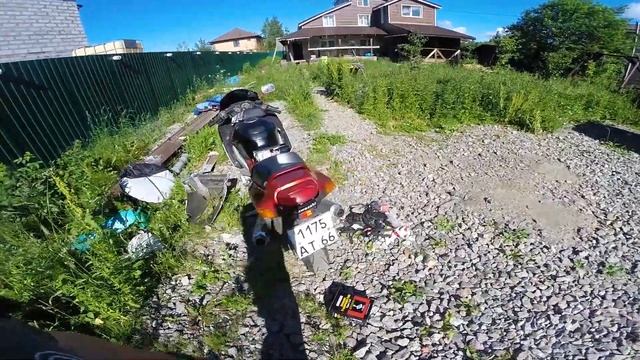 #1 Первое видео но новом старом kawasaki zzr 400 смотреть онлайн
