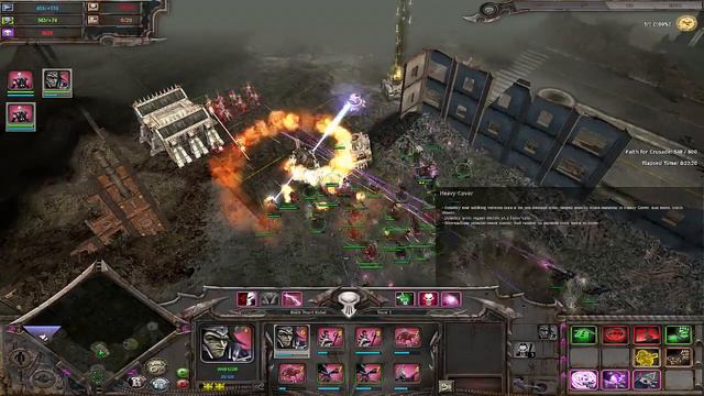 WH40K: Dawn of War: SoulStorm: Dark Eldar Campaign Playthrough Part 1 (Sama District, No Commentary смотреть онлайн