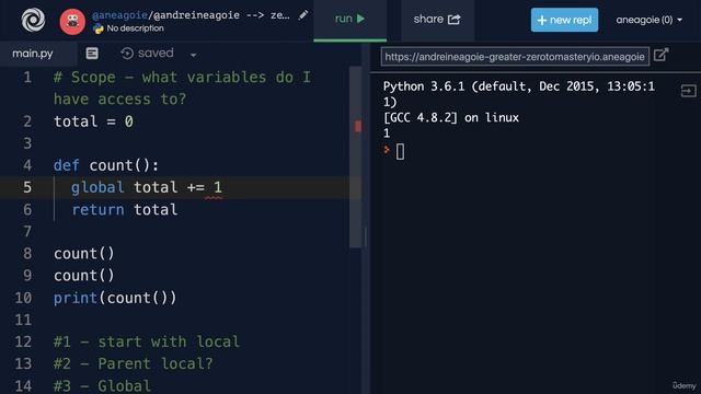 *New* Python Full Course 2023 - Global Keyword Python 2023 смотреть онлайн