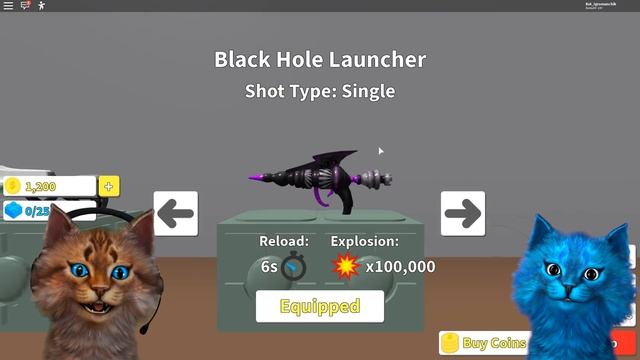 Я РАЗРУШИЛ ВЕСЬ ГОРОД В РОБЛОКС Весёлый Кот и КОТЁНОК ЛАЙК Roblox Simulator смотреть онлайн