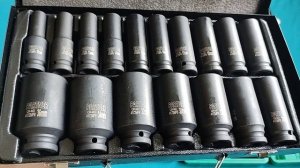 Наборы ударных глубоких головок от № 8 по № 36