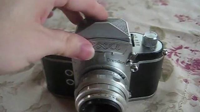 Vintage Exa Exakta And Praktiflex FX SLR Cameras