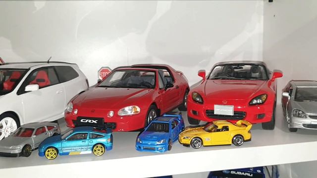 My Collection 40 x 1/18 - Rally and Japan Models Autoart Kyosho Ixo Solido UT Minichamps 2024
