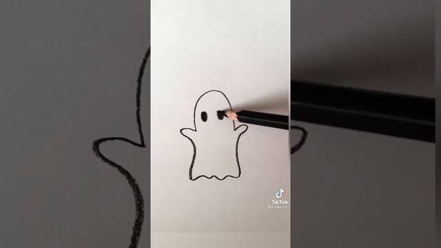 Как нарисовать призрака ? смотреть онлайн