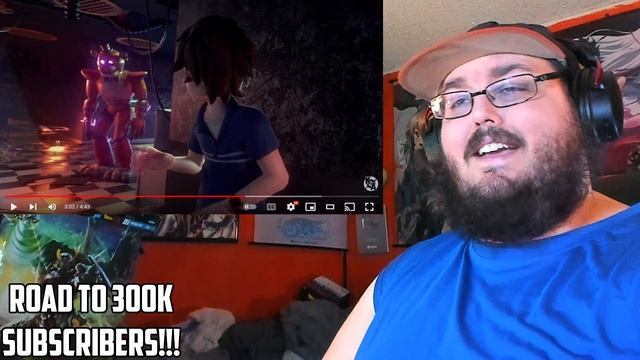 This Comes From Inside ▶ FNAF SECURITY BREACH REMIX (Animation By @KyleAllenMusic) #FNAF REACTION!!