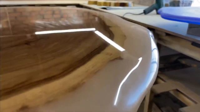 Столик журнальный в эпоксидной смоле. арт 1377 смотреть онлайн