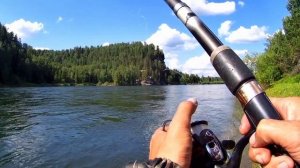 Рыбалка на реке Бия ? Ловля хариуса на тирольку.