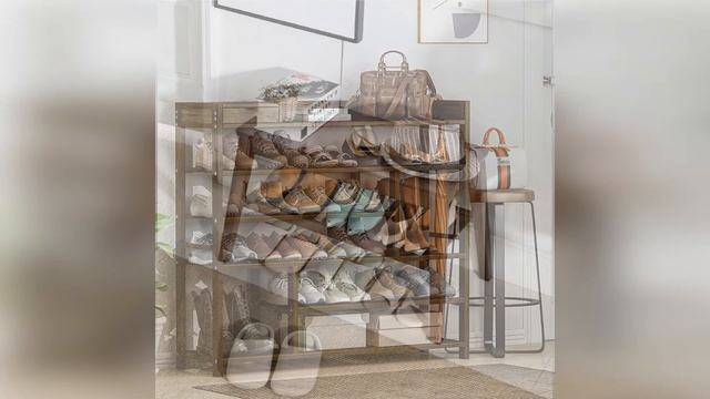 Деревянные полки и тумбы для обуви - Идеи обувниц смотреть онлайн