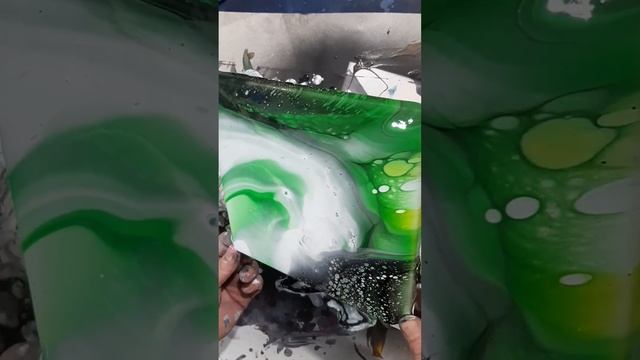 #SHORTS !  Эта Заливная Краска! Получилось Потрясающе
