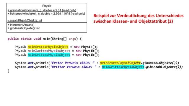 Static - Objektattribut - Klassenattribut - Klassenmethode in Java | it-board смотреть онлайн