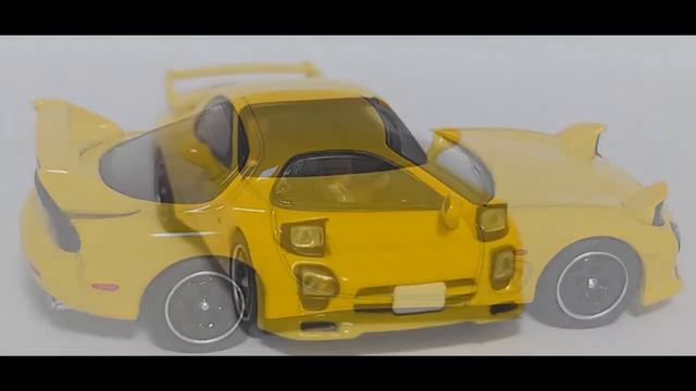 1/64 ホビージャパン FD3S イニシャルD仕様 / Hobby Japan FD3S Initial D ver. смотреть онлайн
