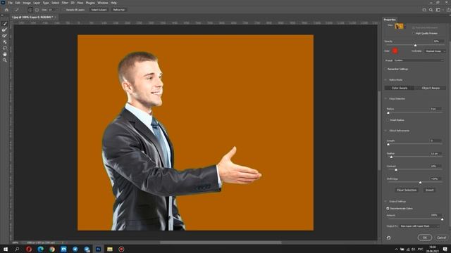 Photoshop Tutorial: How to Remove Green Screen Background| Удалить гринскрин смотреть онлайн
