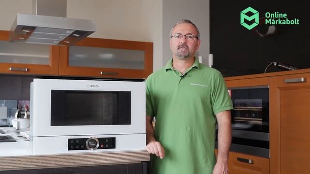 A sztár chef szerepében: A mikró - Bosch BFL634GW1 Beépíthető mikrohullámú sütő videó смотреть онлайн