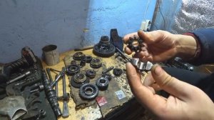 Вылез палец сателлитов. Ремонт КПП ВАЗ