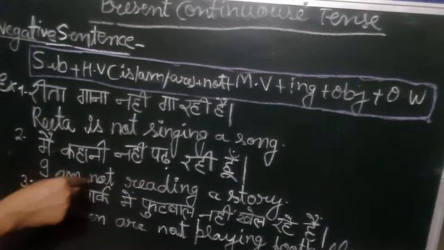 present continuous negative sentences смотреть онлайн