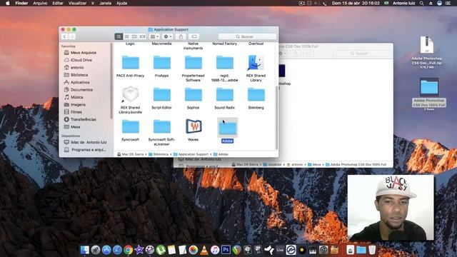 Photoshop Cs6 100% fucional Mac Os Sierra e High Sierra... смотреть онлайн