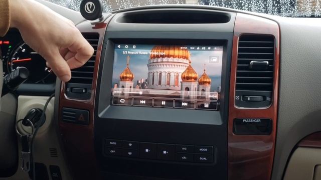 Teyes SPro Plus 128GB Head Unit On Navi 2008 Lexus GX470
