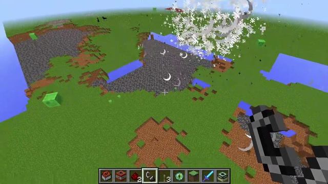 Minecraft 1000 TNT blocks explosion смотреть онлайн